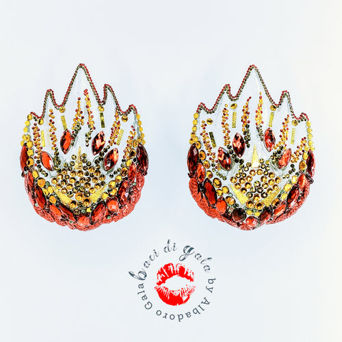 Magic Pasties “Fiamma” – con base magnetica intercambiabile + pasties