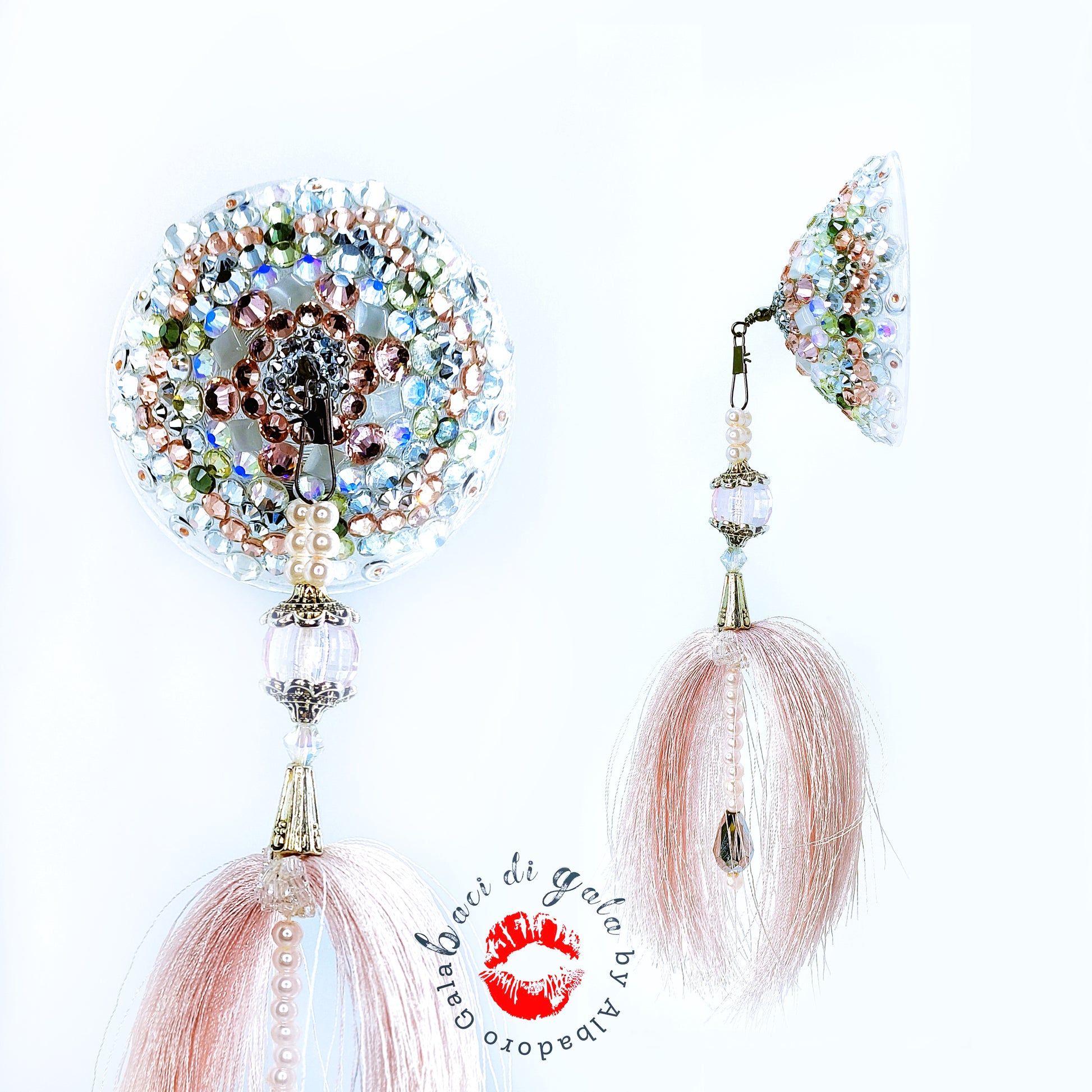 Magic Pasties “Fiocchi di Zucchero” – con base magnetica intercambiabile + pasties