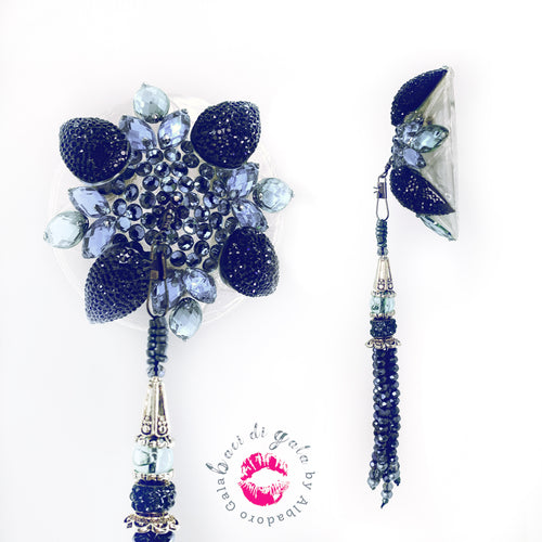 Magic Pasties “Crystal Flowers” –  base magnetica intercambiabile + pasties
