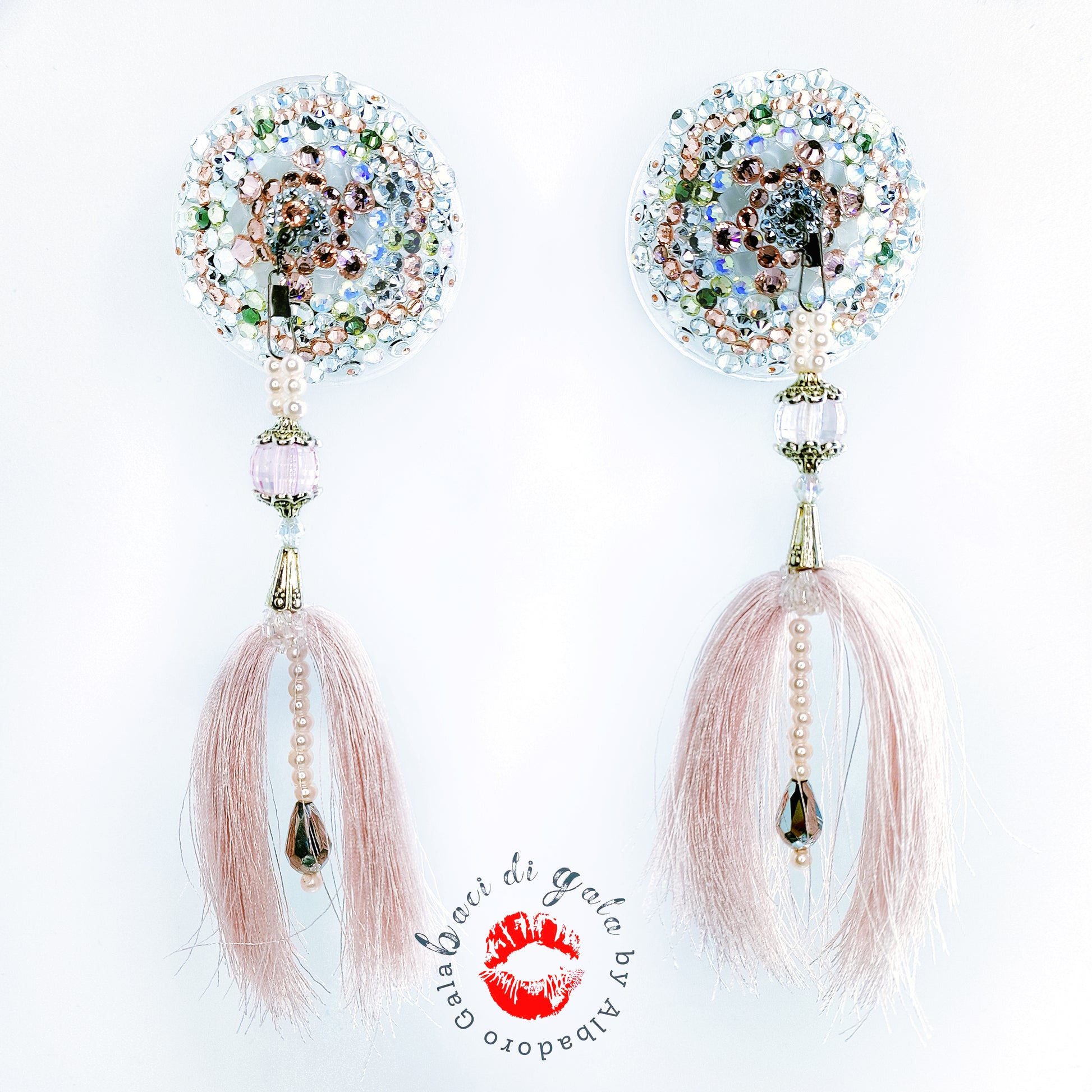Magic Pasties “Fiocchi di Zucchero” – con base magnetica intercambiabile + pasties
