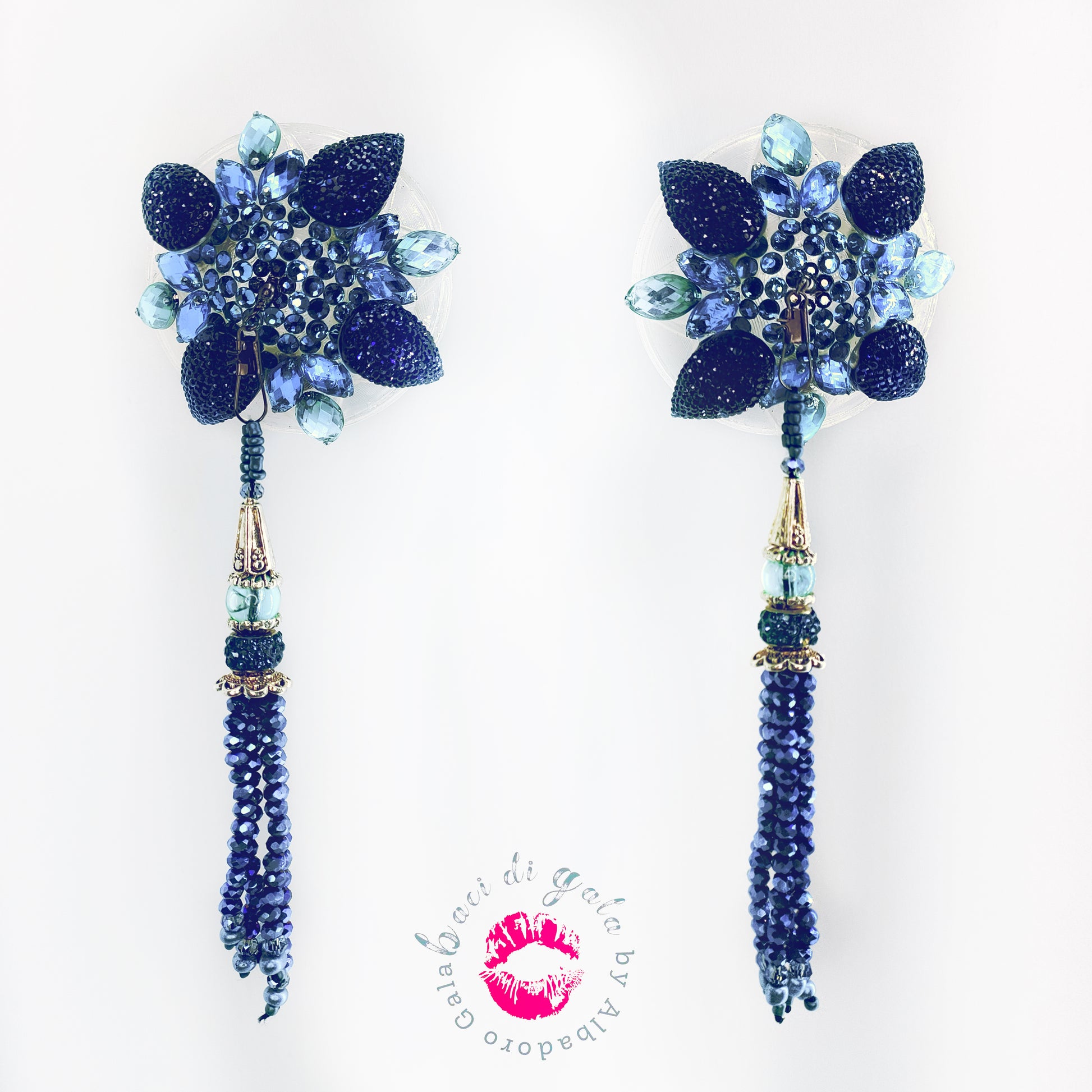 Magic Pasties “Crystal Flowers” –  base magnetica intercambiabile + pasties